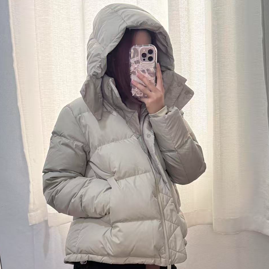 五格鹅绒泡芙保暖羽绒服-鲁