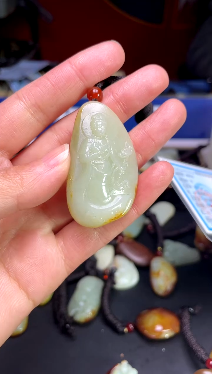 【闪购商品】和田玉颈饰未镶嵌1