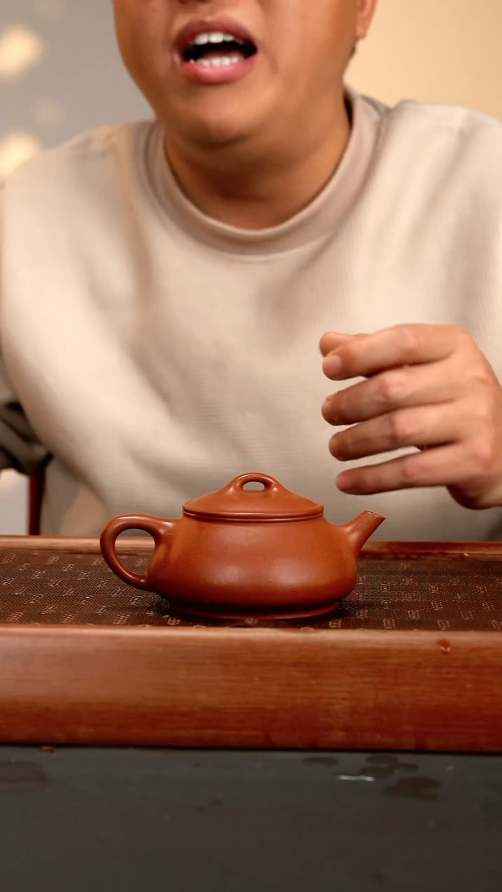 【闪购商品】紫砂茶壶lxc 红降坡 许瓢
