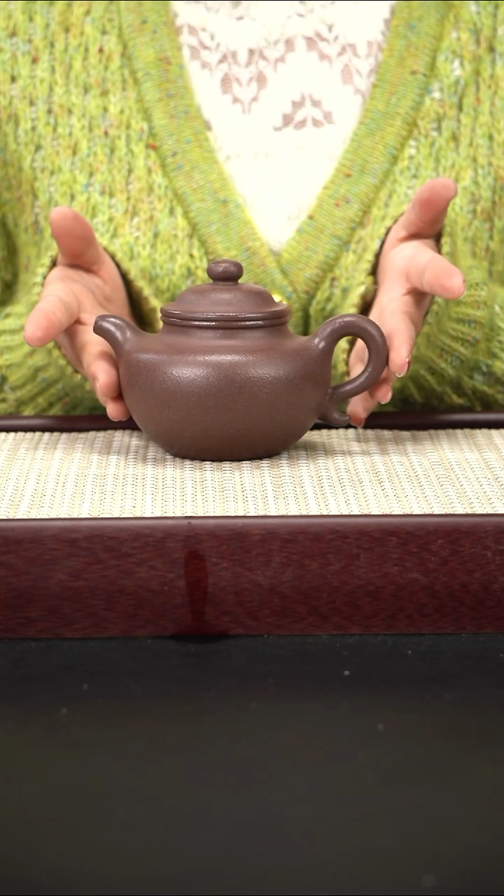 茶壶紫砂桃花泥  大亨莲子