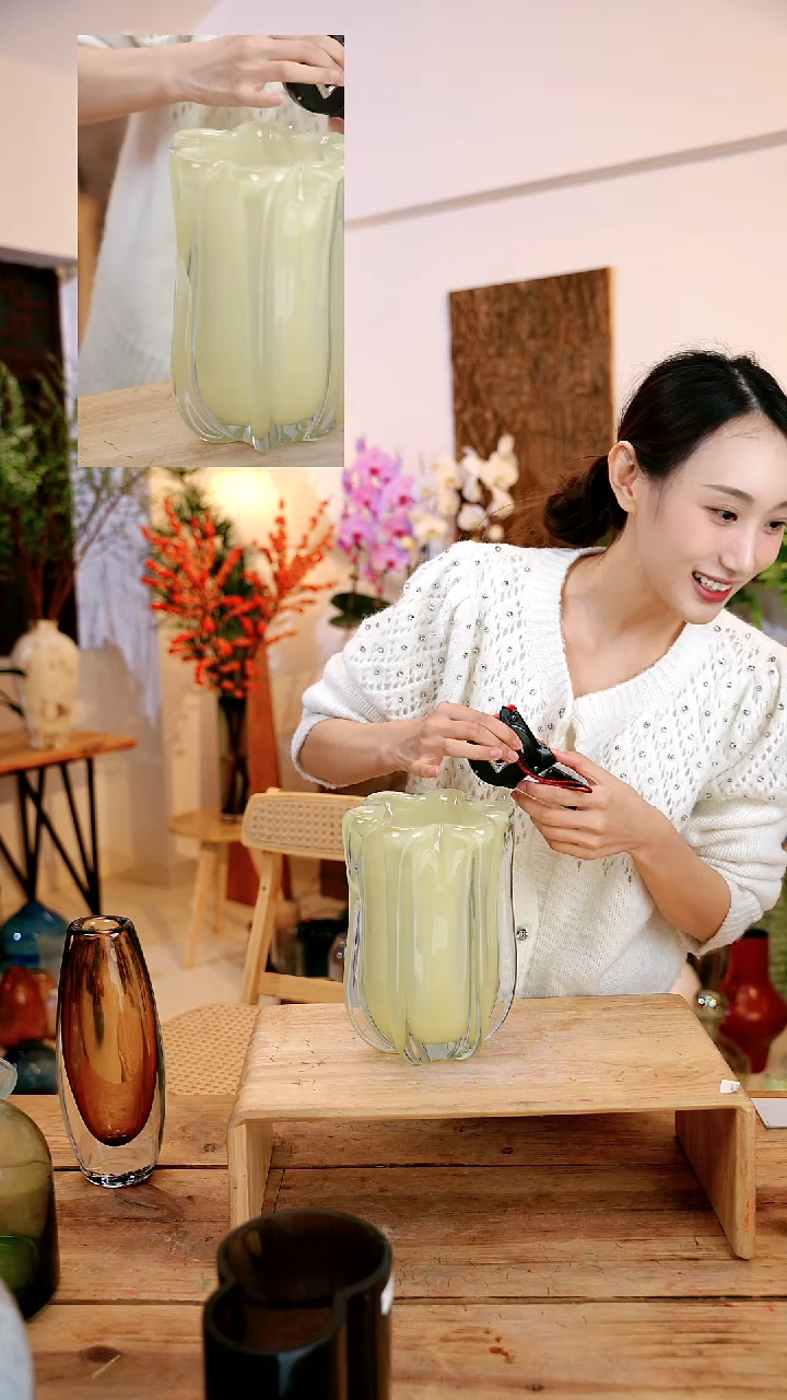 完全开放莫*心七礼夫人花瓶035