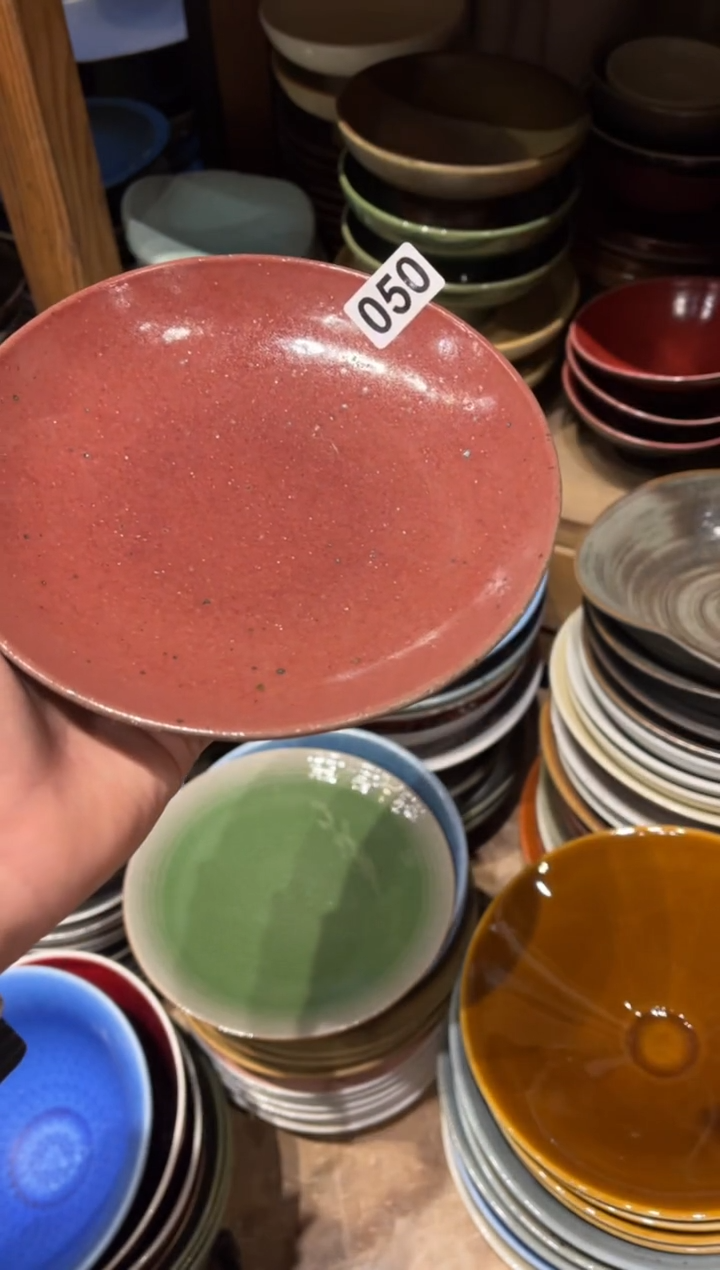 【闪购商品】瓷片50  微瑕新款盘1个