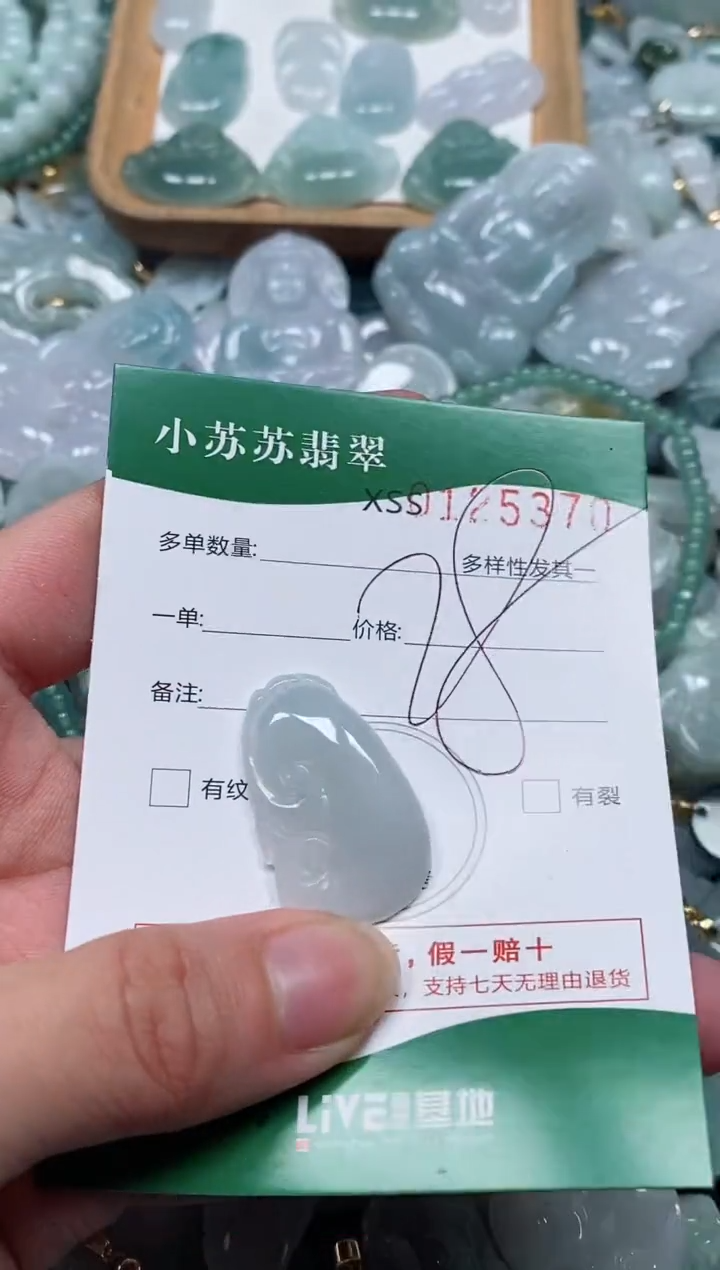 【闪购商品】翡翠颈饰未镶嵌闪购商品0125370