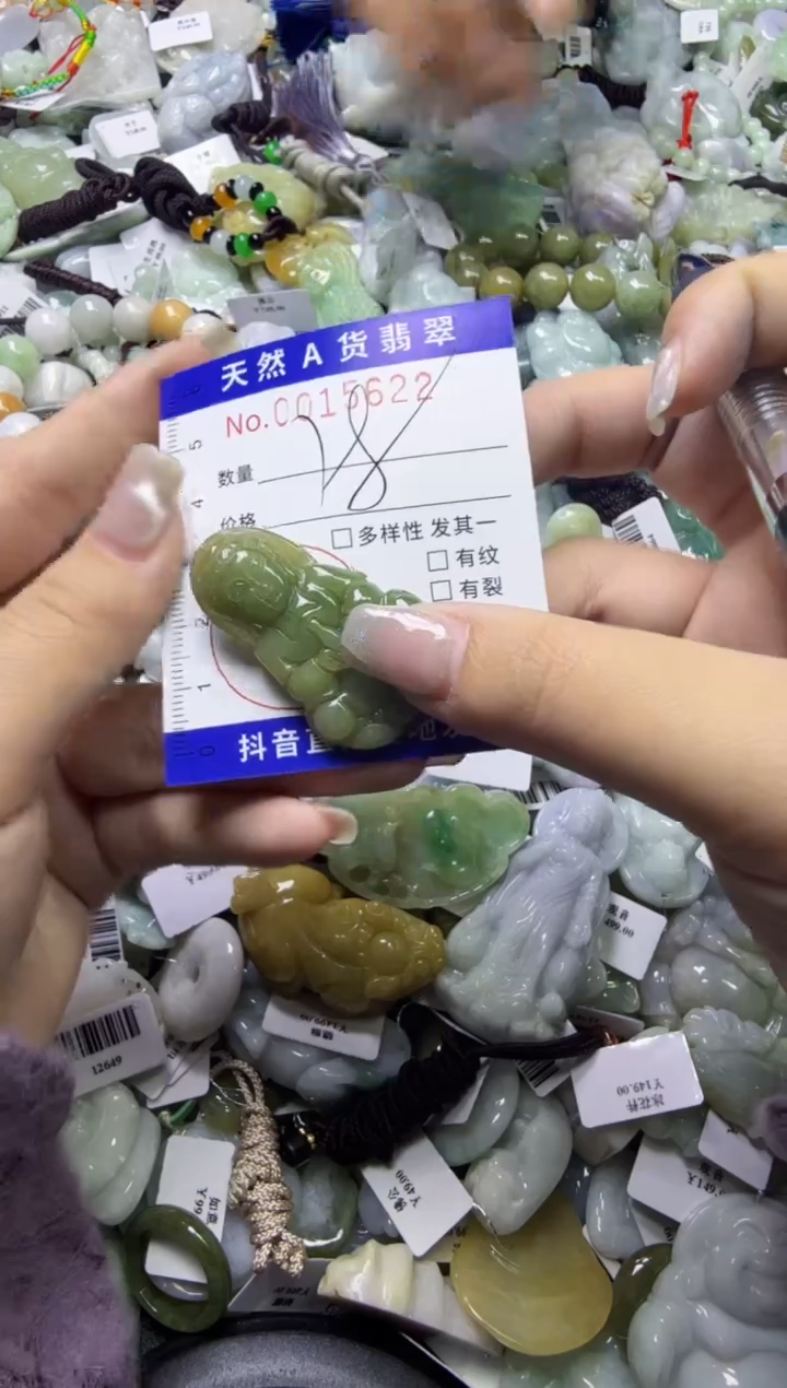 【闪购商品】翡翠颈饰未镶嵌00015622