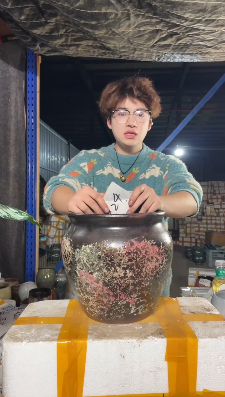 紫砂花盆宜兴紫砂粗陶花盆23-24