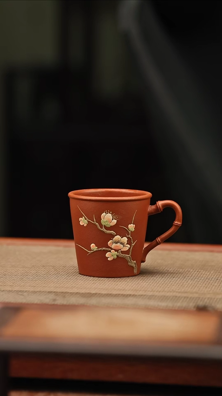 茶壶紫砂主人杯 80毫升 小红泥