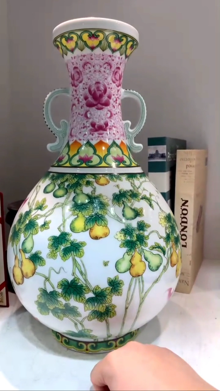 【闪购商品】景德镇陶瓷花瓶摆件1