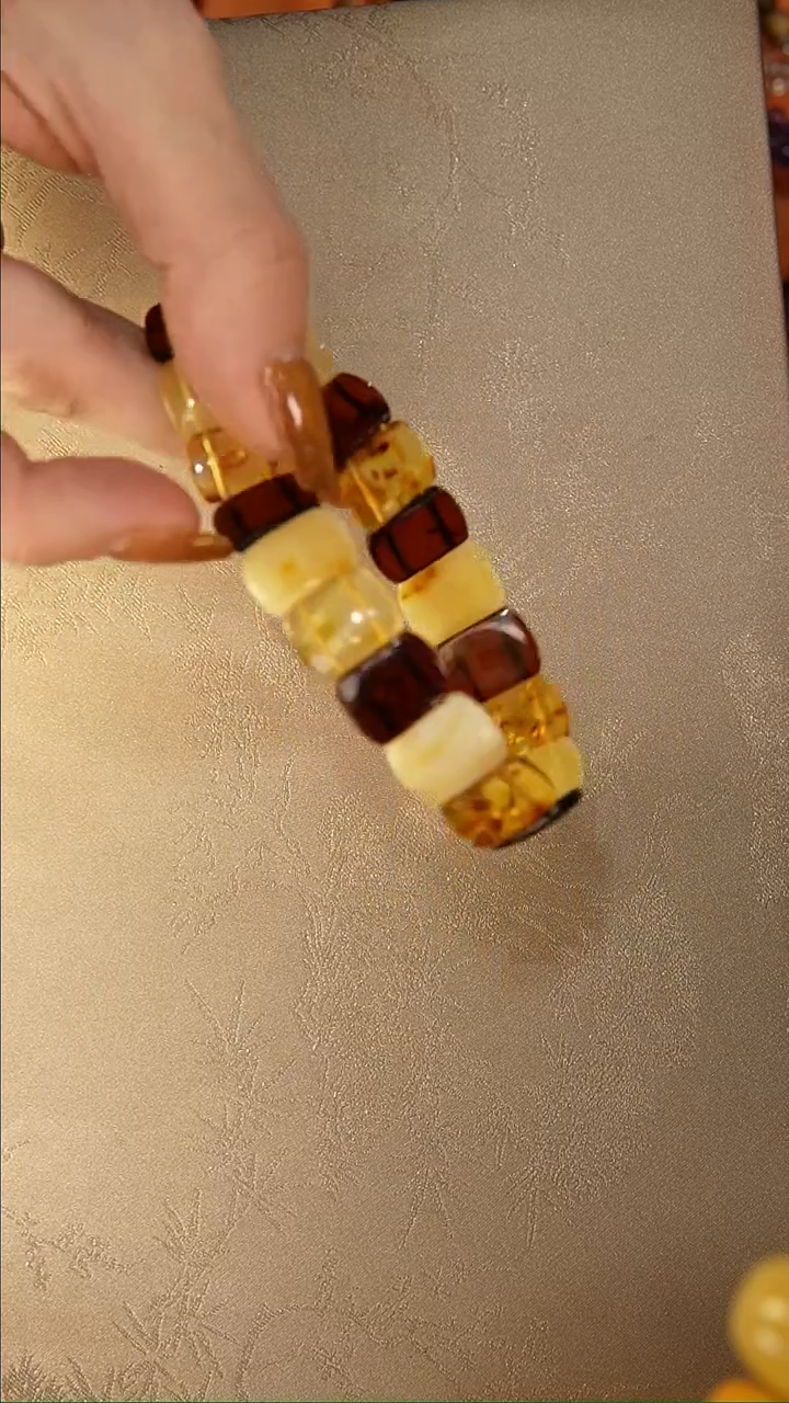 【闪购商品】琥珀手链未镶嵌手串