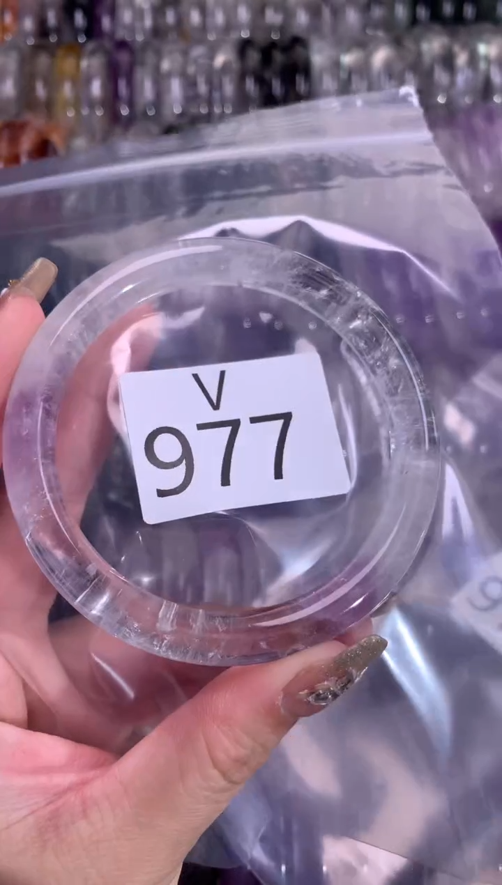 【闪购商品】水晶水晶手镯未镶嵌977-61