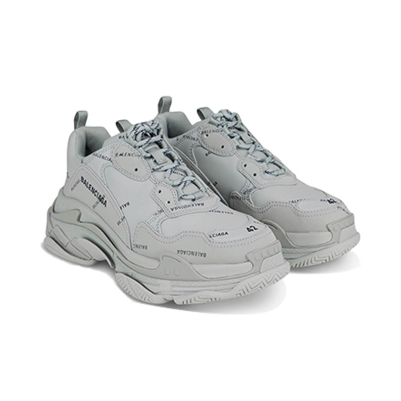 95新 Balenciaga/巴黎世家  低帮运动鞋 灰色 40码 P242036740