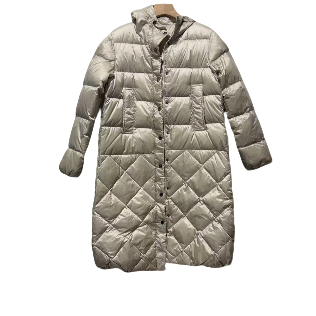 【2305】女装中长款羽绒服时尚休闲百搭连帽保暖秋冬