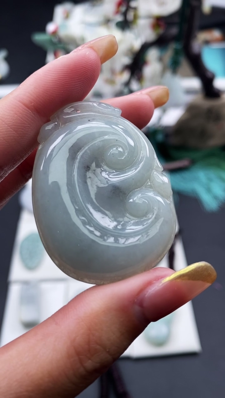 【闪购商品】翡翠吊坠(不含链)未镶嵌天然缅甸翡翠A货