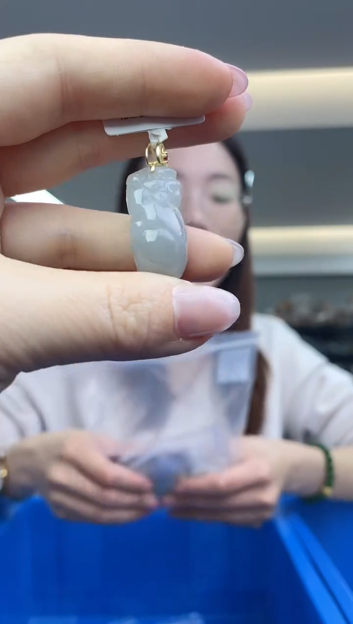 【闪购商品】和田玉`银S925镶嵌（多样性发一件）