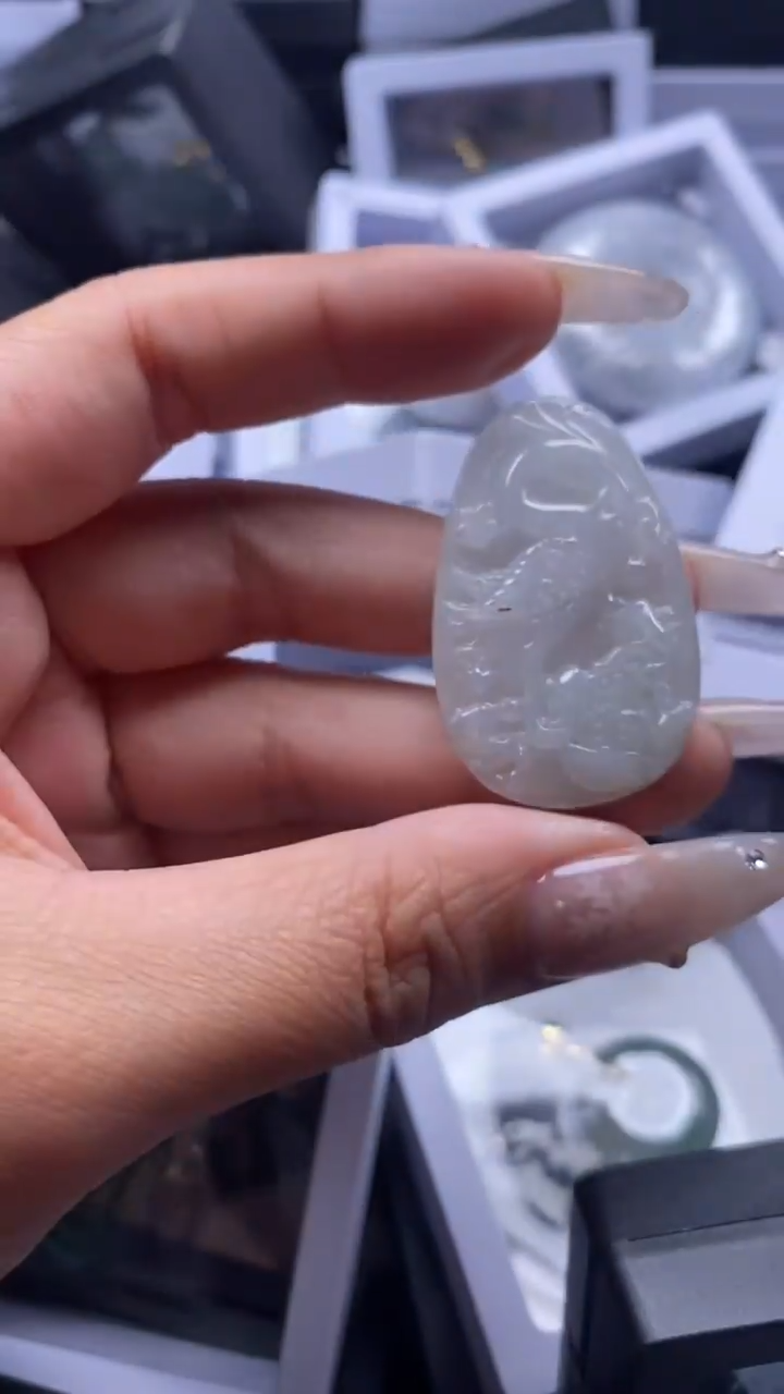 颈饰未镶嵌翡翠3478