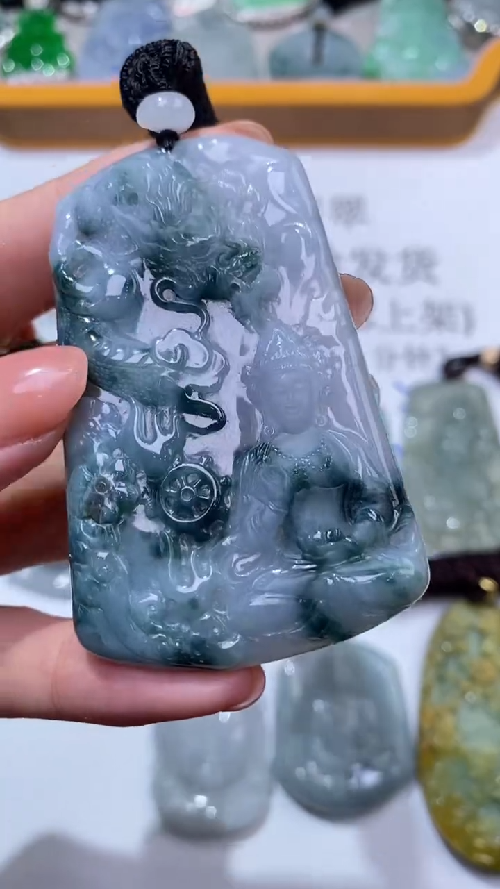 未镶嵌挂件翡翠306734