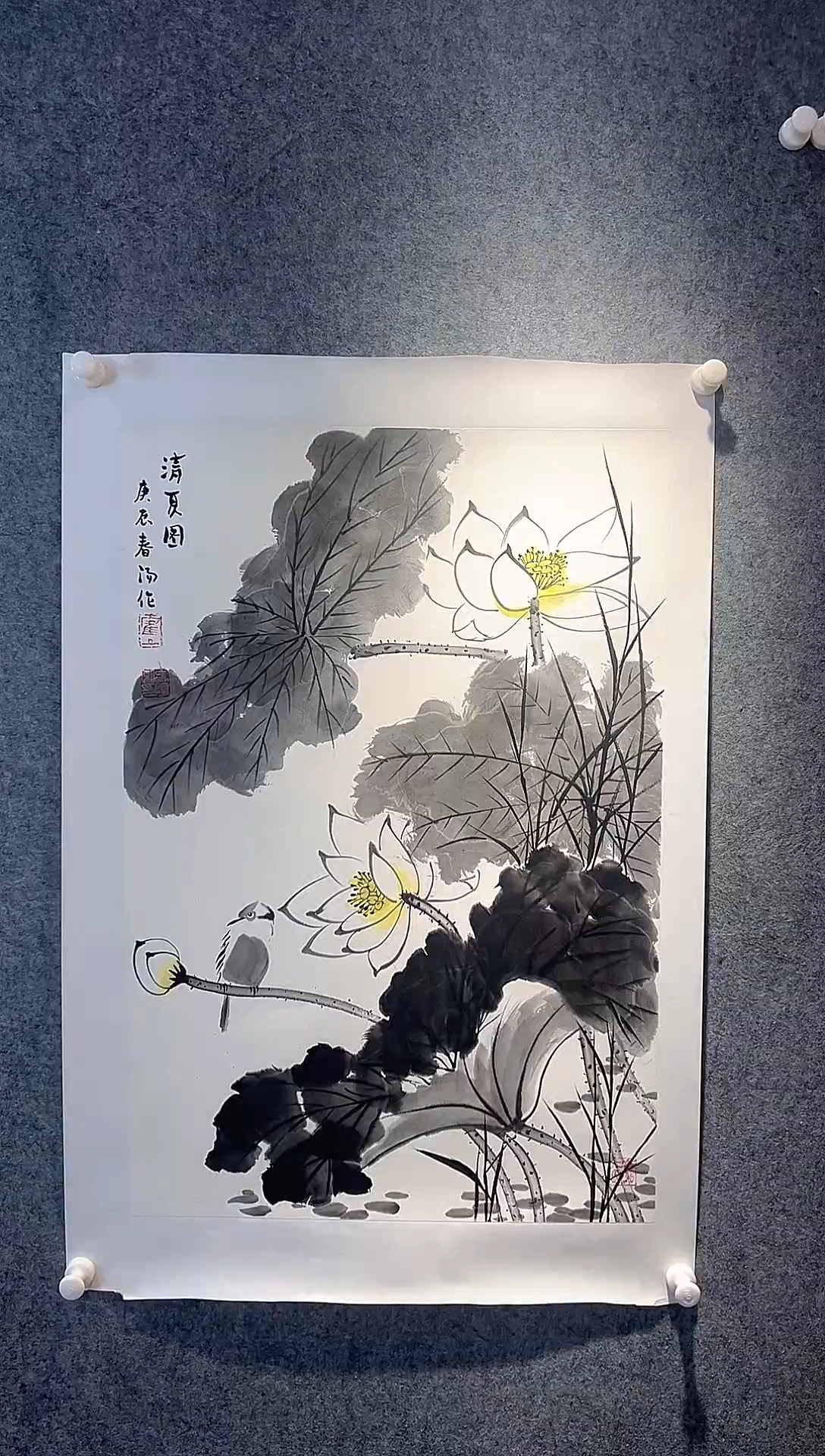 国画霍老师国画作品