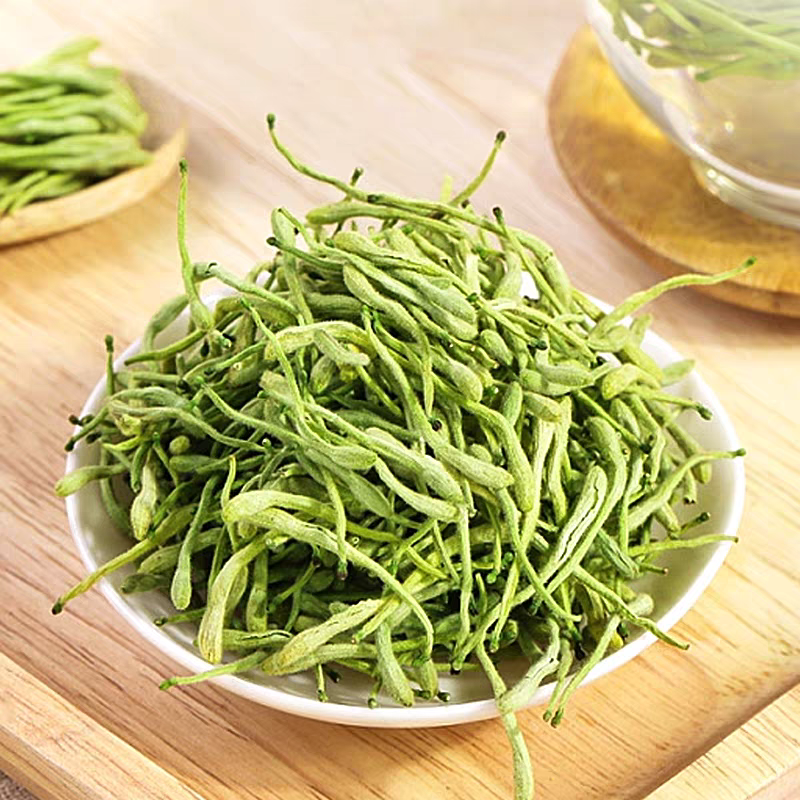 山金银花菊花特级金银花茶带苞