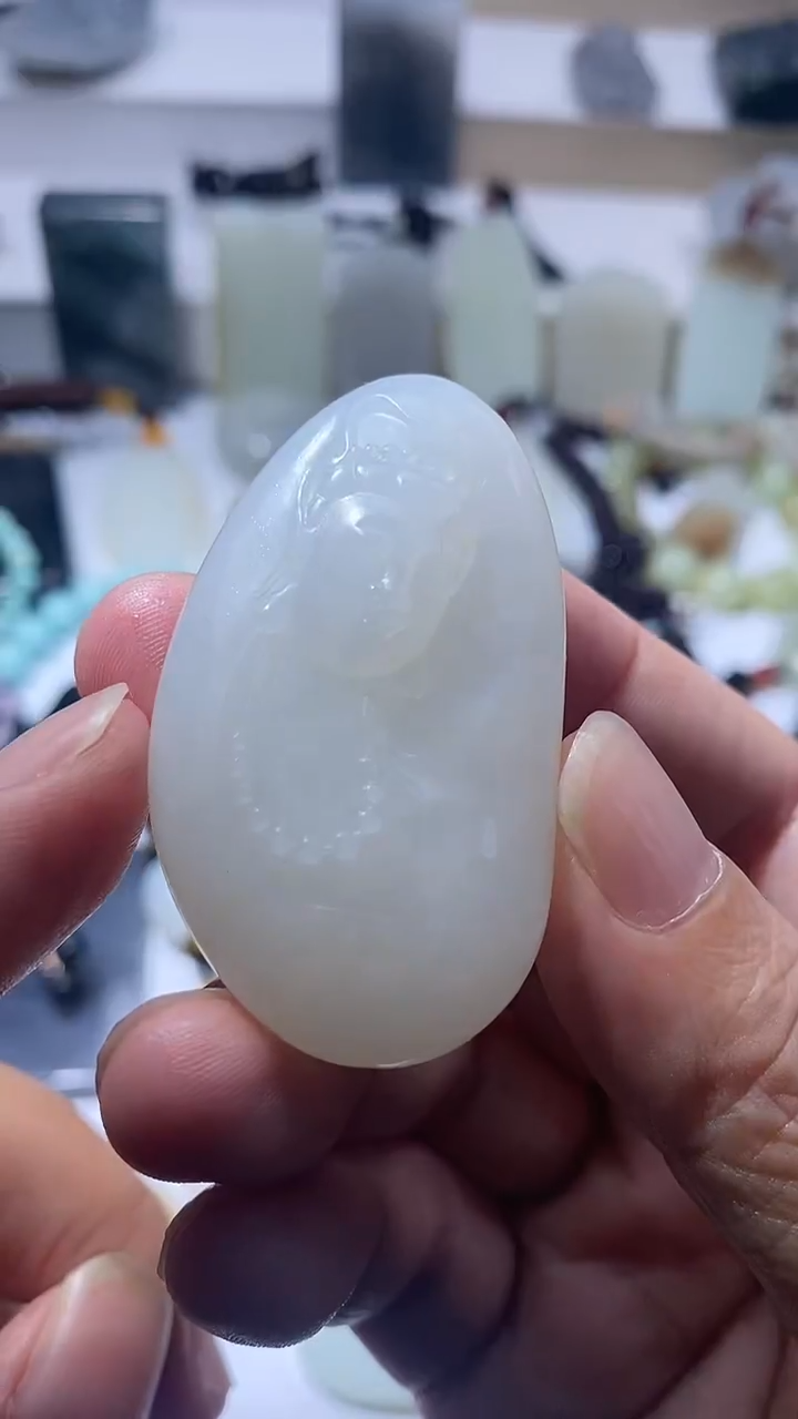 吊坠(不含链)未镶嵌和田玉1