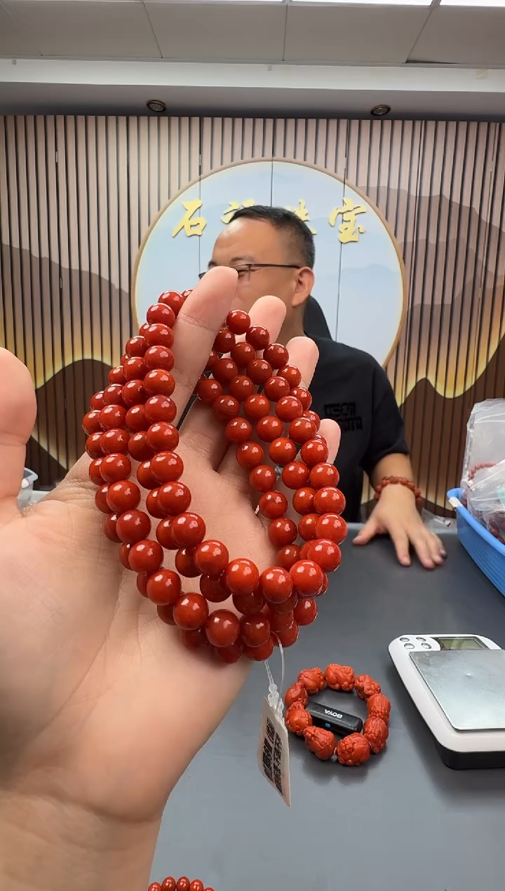 未镶嵌多圈南红玛瑙029ZB1024产品一个