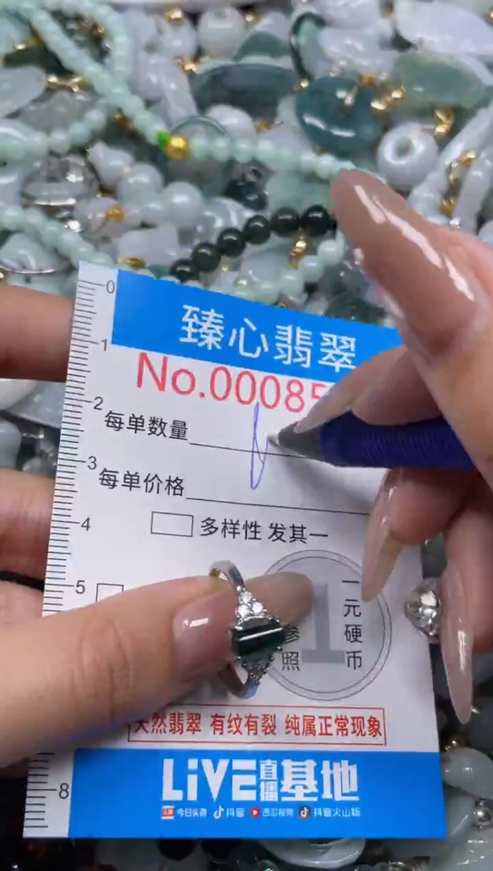 颈饰未镶嵌翡翠8510