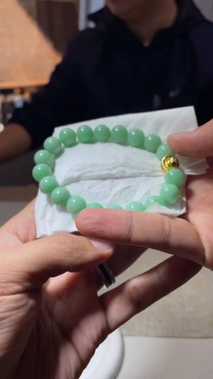 未镶嵌手链翡翠手串