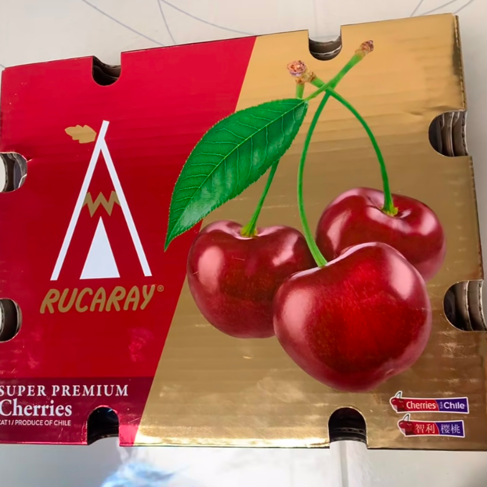 Super permium智利2JD车厘子128元1件/85元3斤