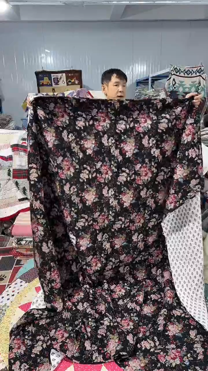 棉花泽*全棉床盖法式复古