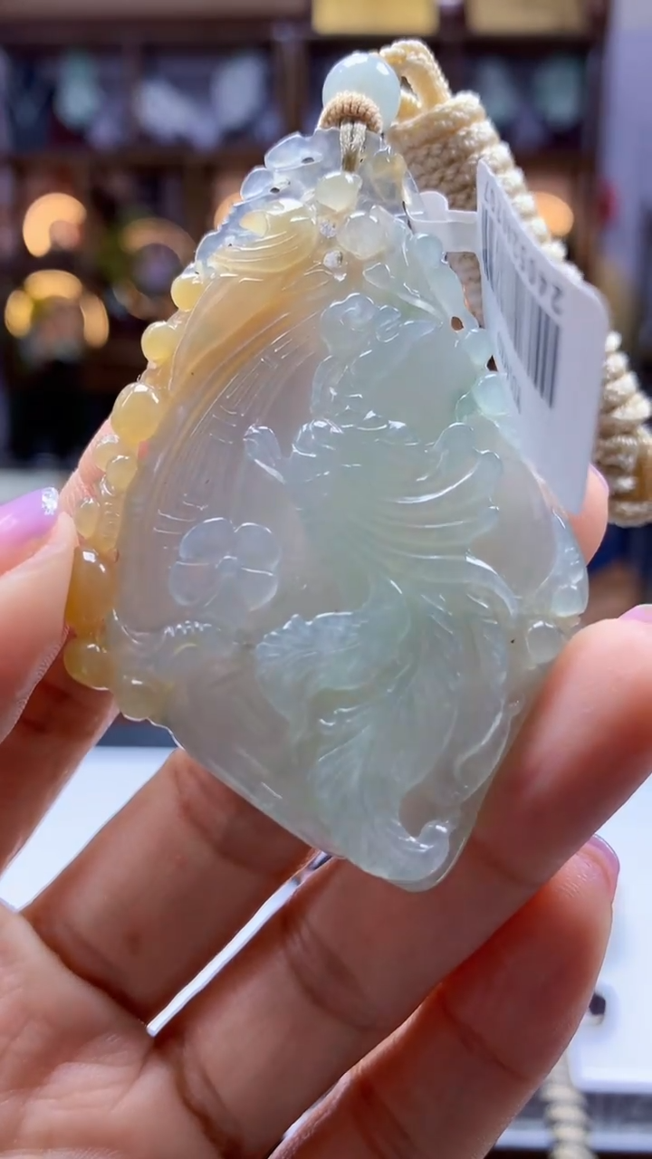 定制翡翠未镶嵌1024jj-毛货挂件35