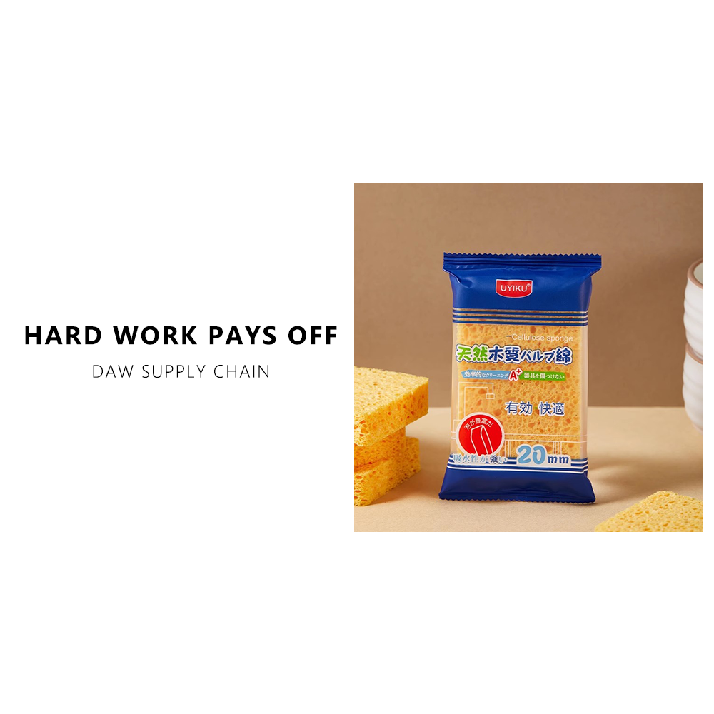 洗碗海绵 天然木浆棉