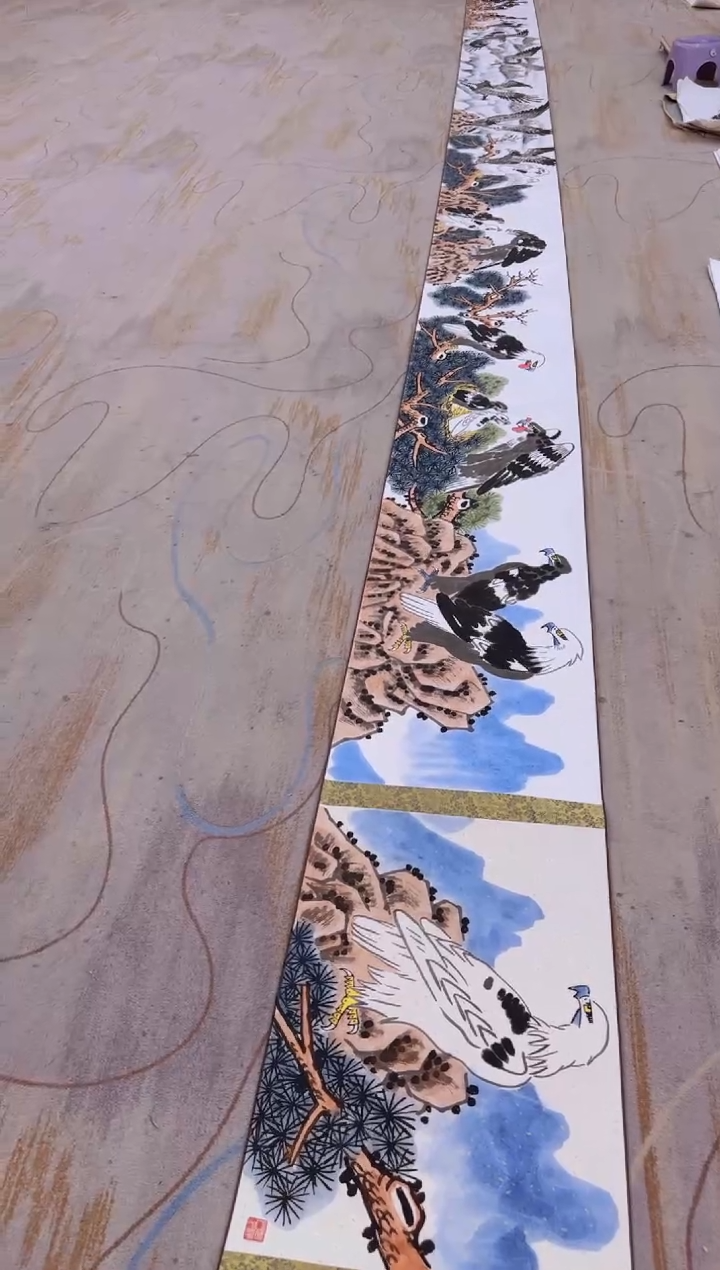 【闪购商品】国画2.22-赵振祥-十米长卷