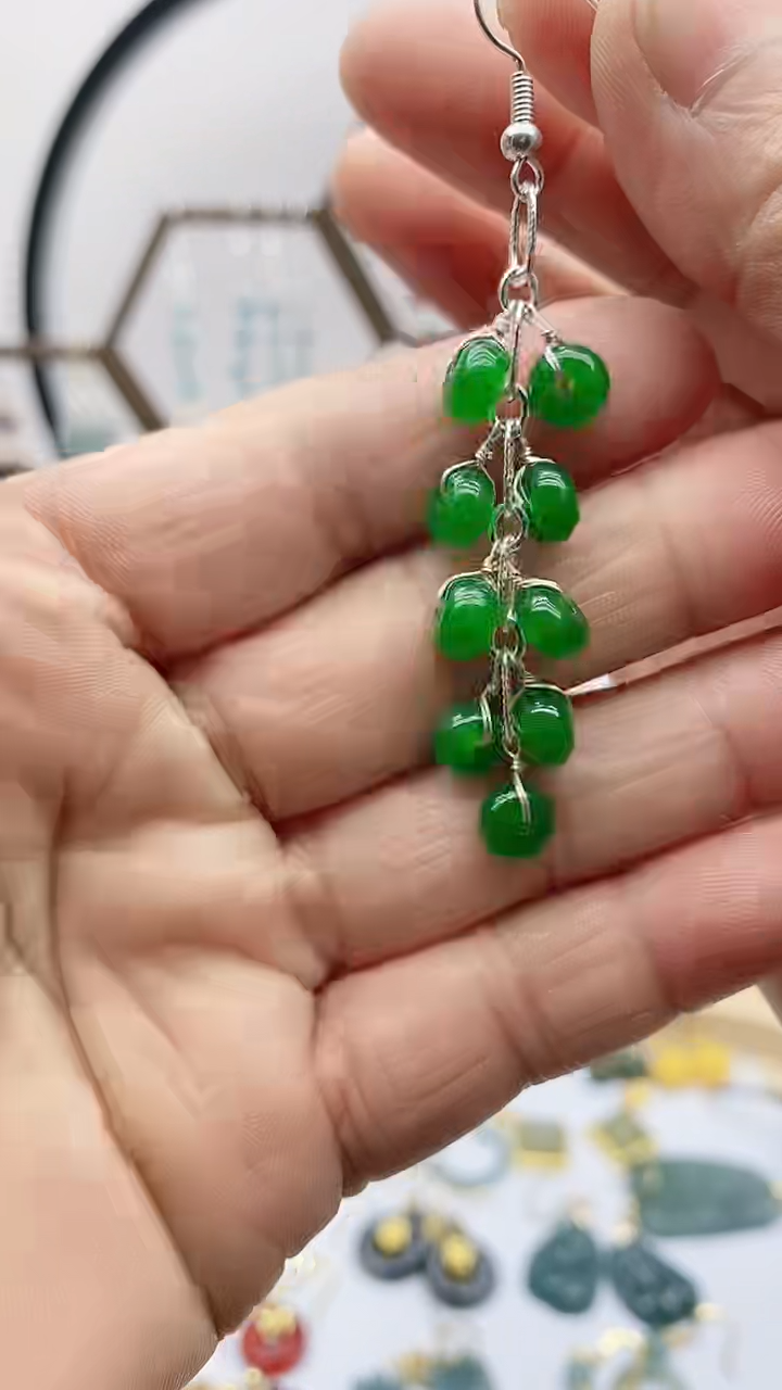 未镶嵌翡翠耳饰225