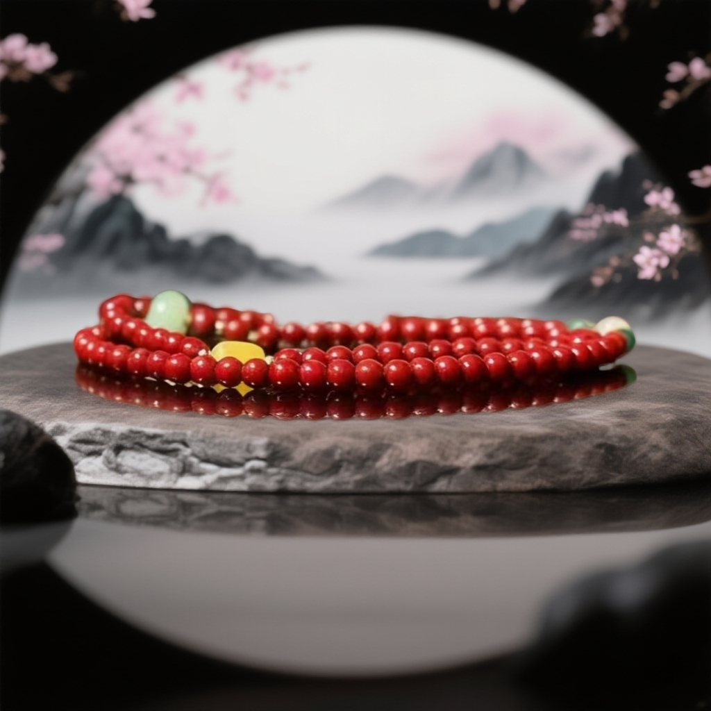 天然辰砂新中式晶体砂鸿运多圈305【无礼盒】