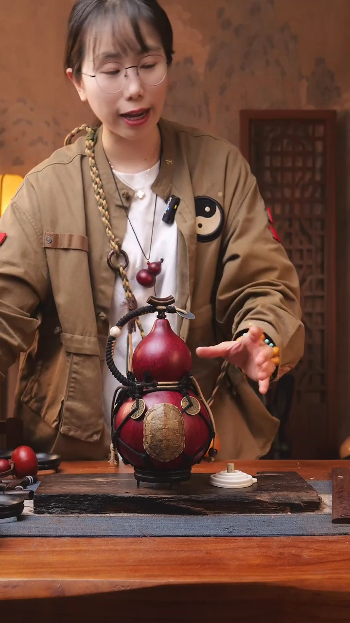 【闪购商品】292A号精品大漆葫芦防腐防渗装水茶酒