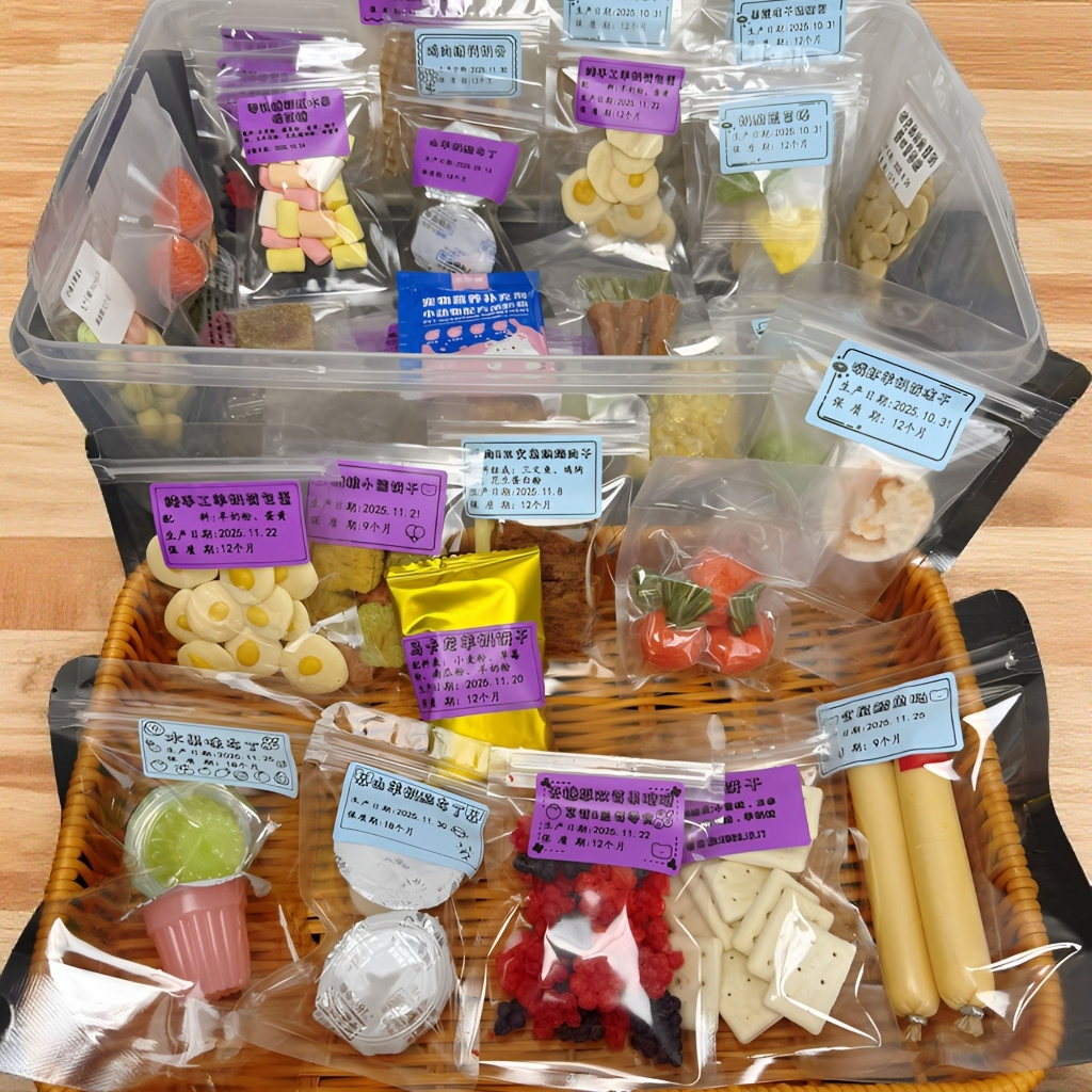 【深蓝家】仓鼠零食盲盒磨牙躺手训练奖励金丝熊侏儒鼠花枝鼠随心配
