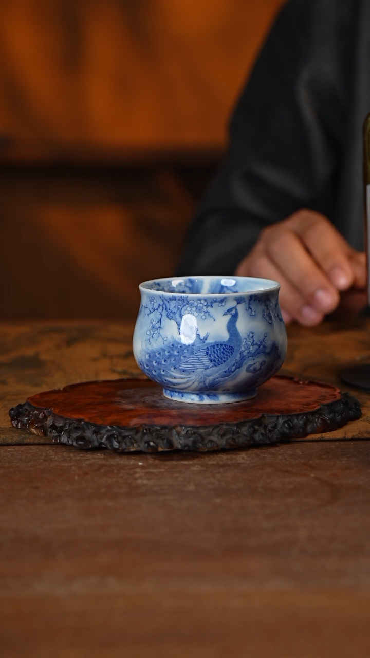 【闪购商品】杯九本珍藏 绝代芳华鲁田亲绘布袋杯