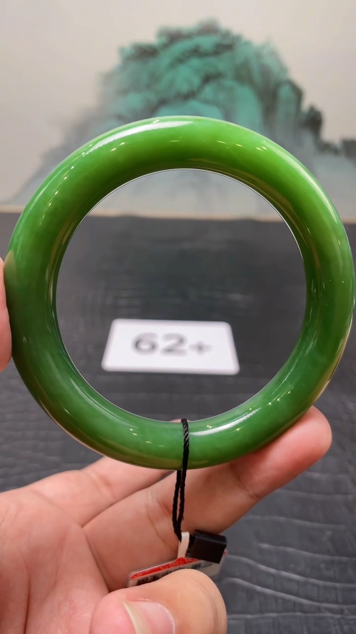 未镶嵌手镯和田玉（碧玉）s***e62+