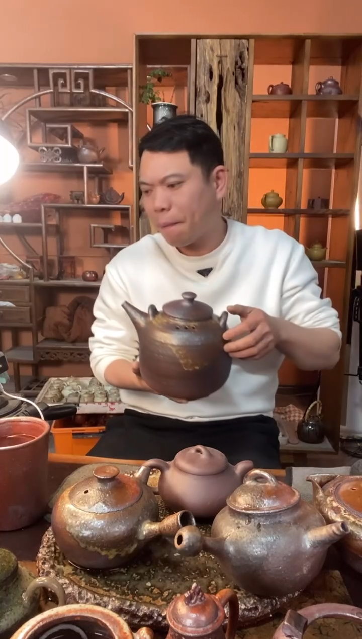 【闪购商品】紫砂手工柴烧茶具茶器手工柴烧茶具茶器1000