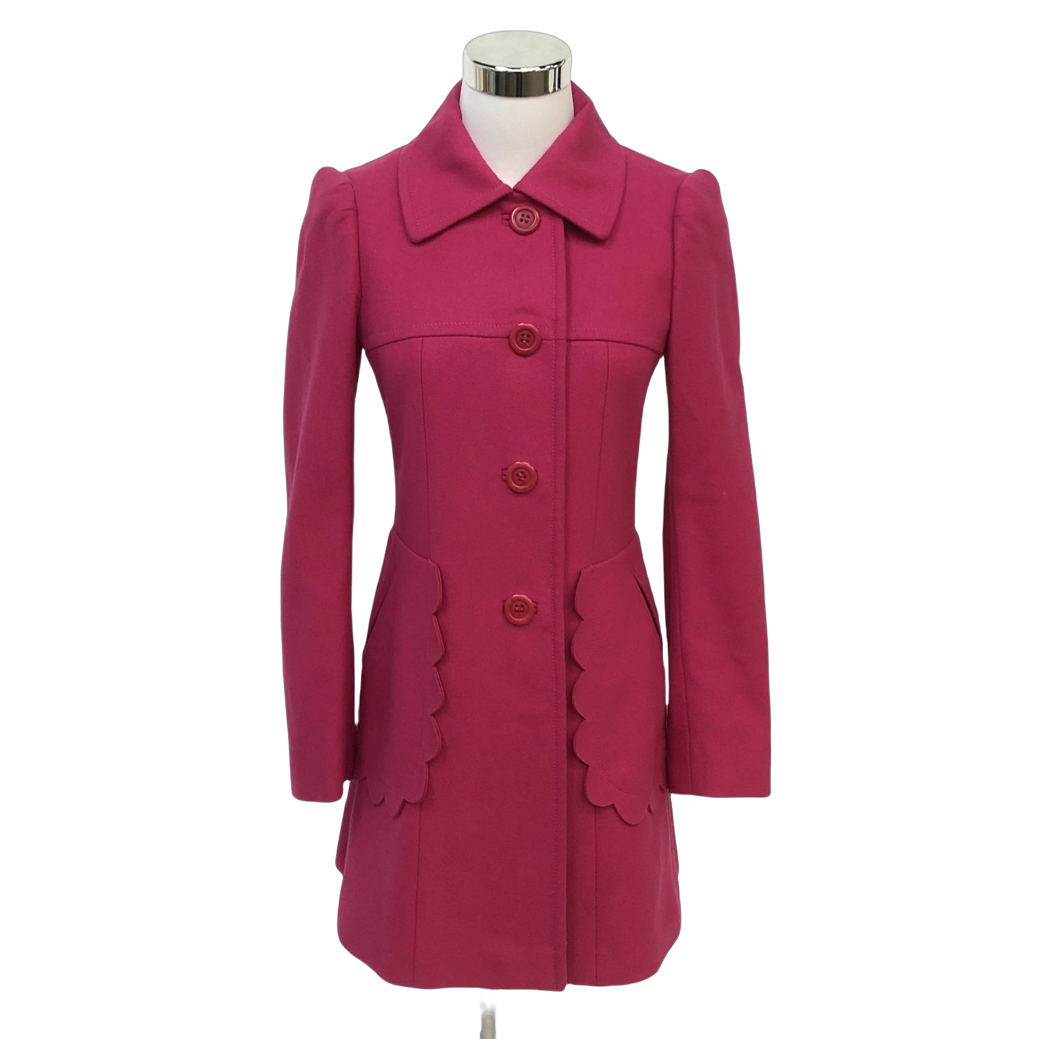 95新 Valentino/华伦天奴 妃鱼/羊毛/外套/s1212