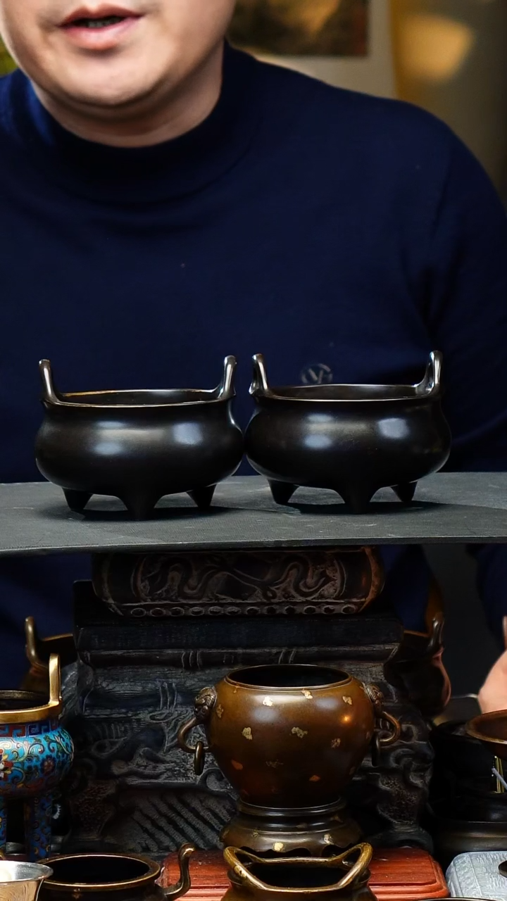 高**水炉天下虎眼冲耳炉（两把）