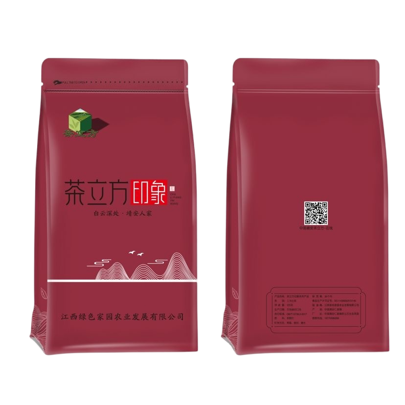【靖安红试喝装】红茶滋味醇厚汤色红亮茶立方高品质手工红茶80克