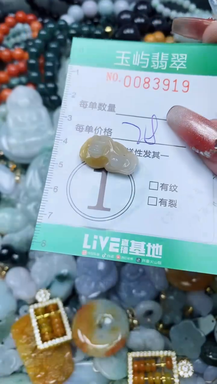 【闪购商品】翡翠颈饰未镶嵌闪购0083919