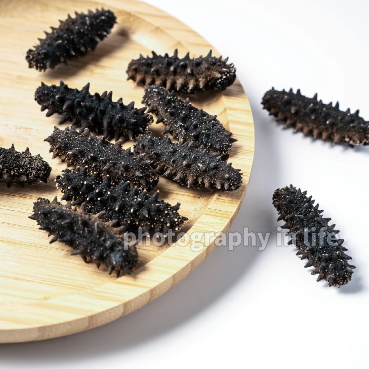 纯淡干海参一斤/500g