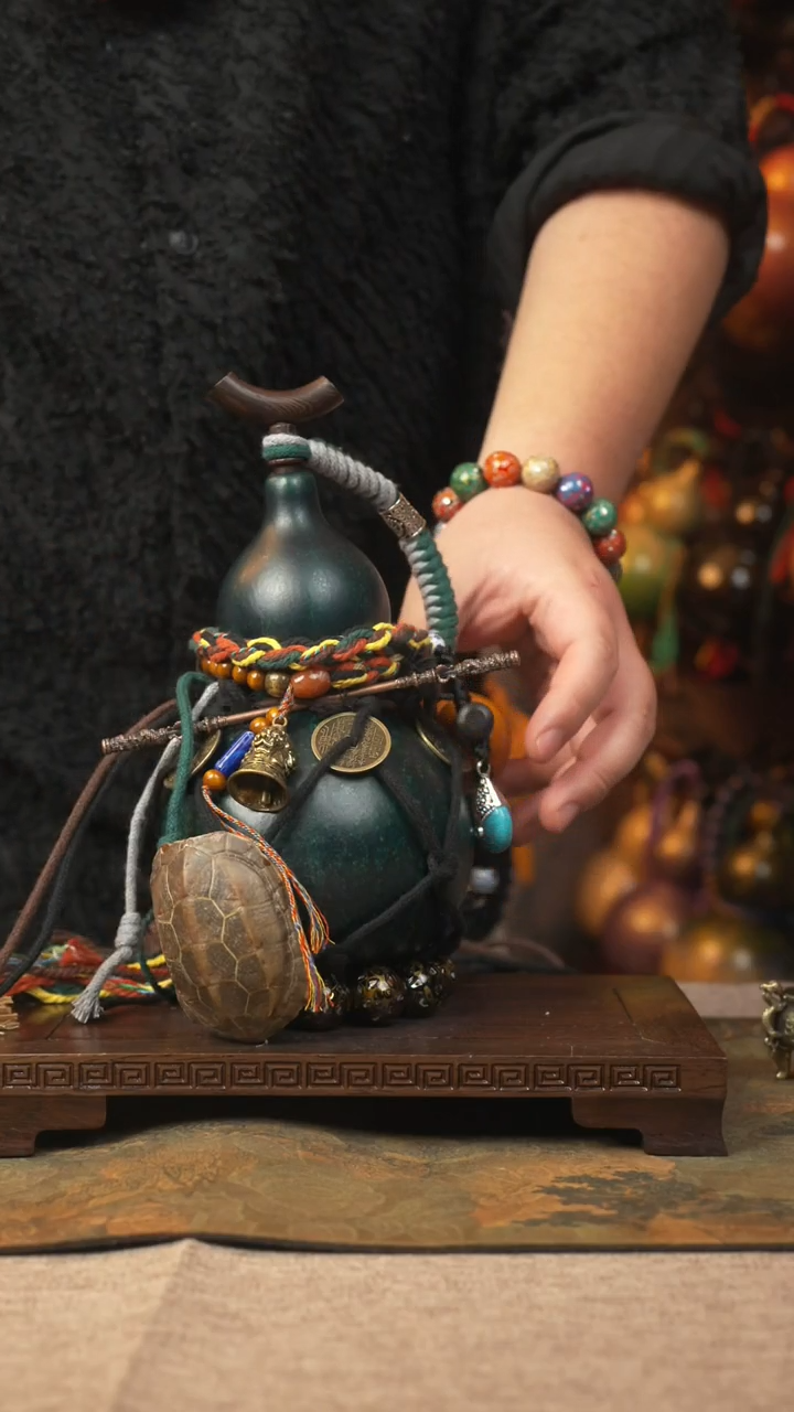 【闪购商品】442大漆葫芦一物一拍记葫堂出品