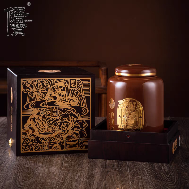 侨宝陈皮2007十八年新会老陈皮 120克/罐 顶高货品正品干仓