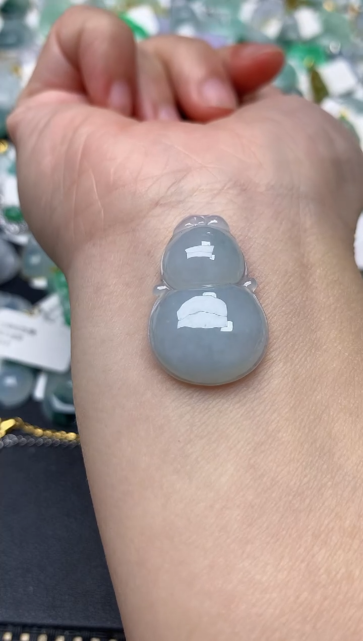 颈饰未镶嵌翡翠天然缅甸A货翡翠