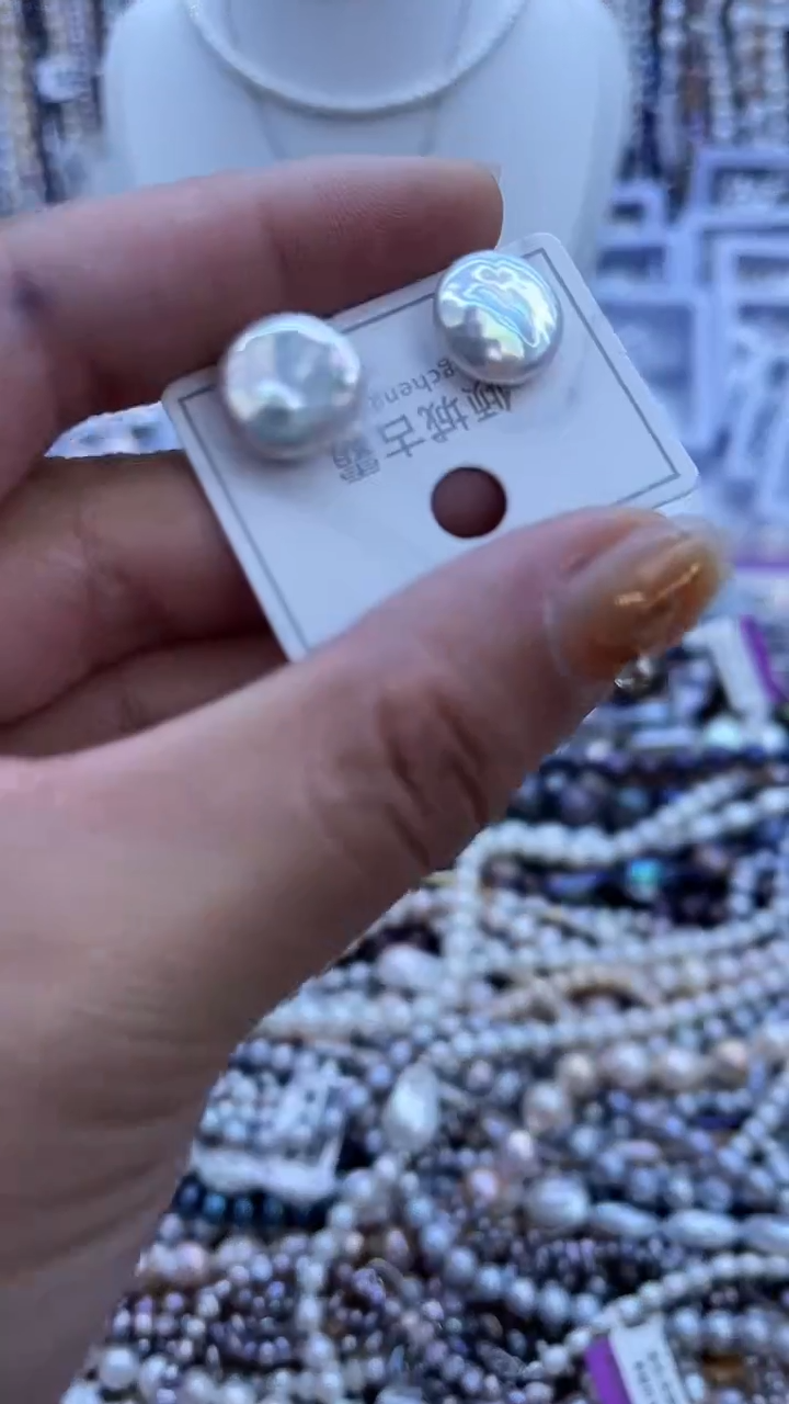 【闪购商品】淡水珍珠耳饰未镶嵌689