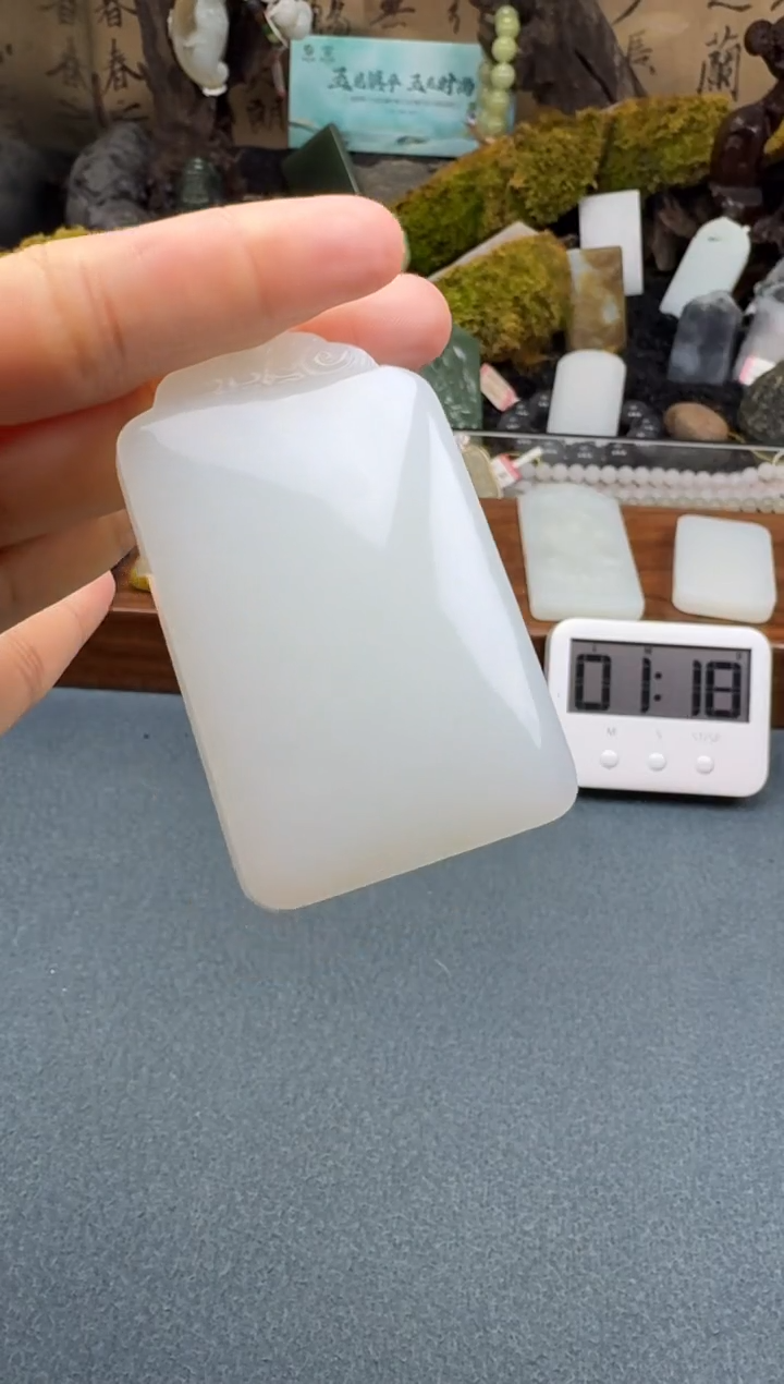 【闪购商品】和田玉颈饰未镶嵌开心