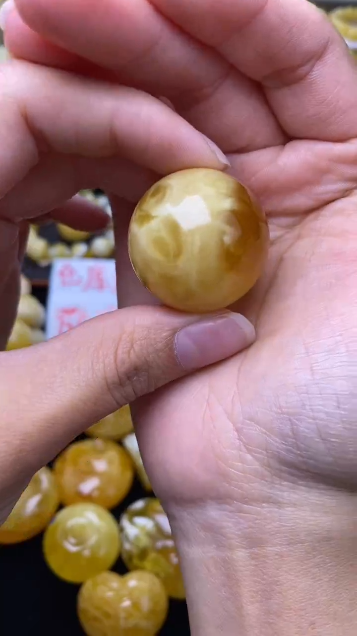 裸石蜜蜡未镶嵌葵.46尺寸29微瑕