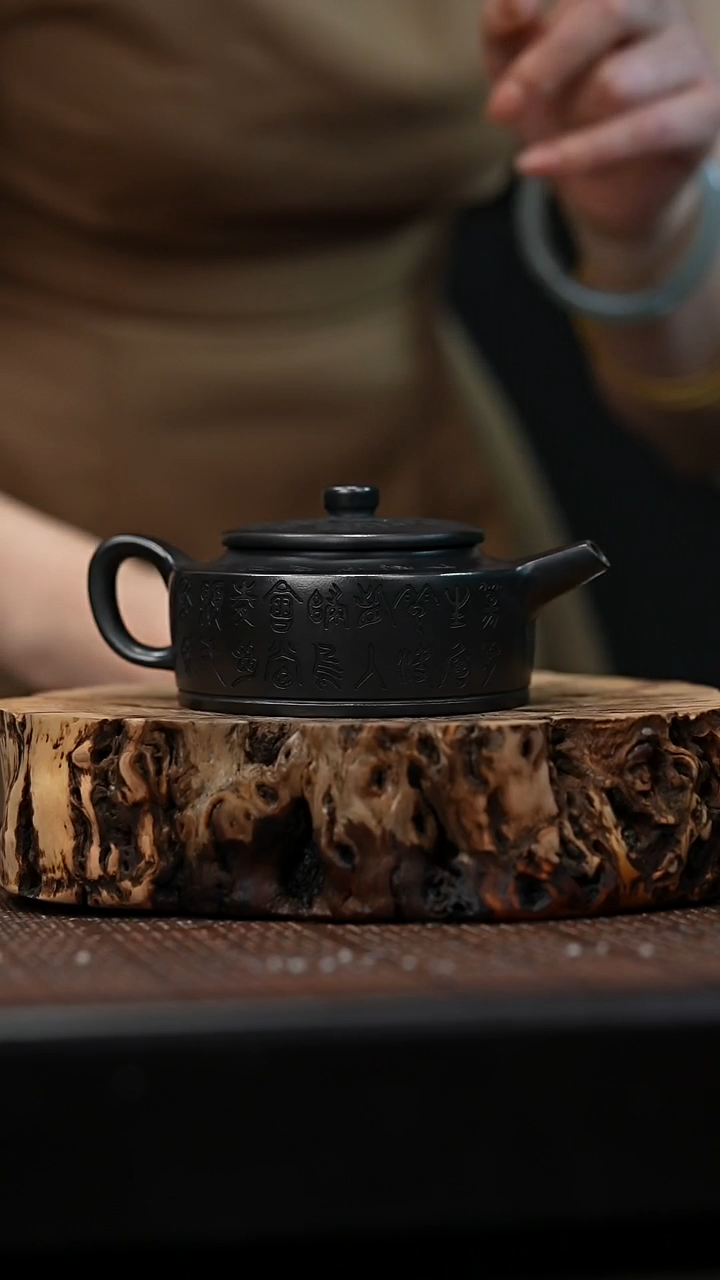 茶壶紫砂宜兴岁颐传砂原矿全手33