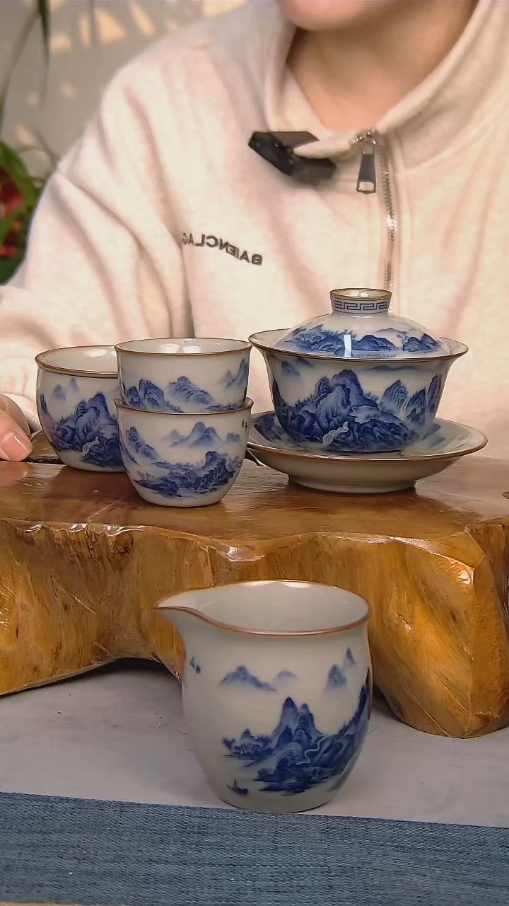 【闪购商品】简装家用款5件套 陶瓷家用茶具系列